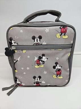 Pottery Barn Kids PBK Mackenzie Gray Disney Mickey Mouse Classic Lunch Box